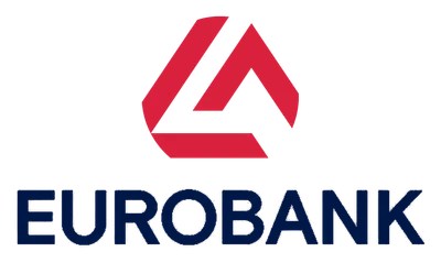 Eurobank logo – European banking and financial services institution